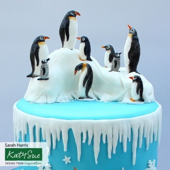 Silicone Mould - Penguin Family